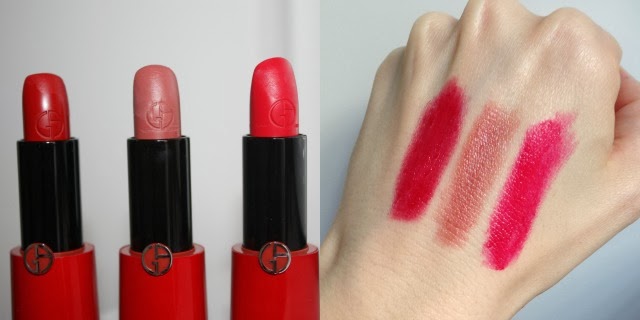 New Beauty Bits: Giorgio Armani Rouge Ecstasy Lipsticks | alittlebitetc