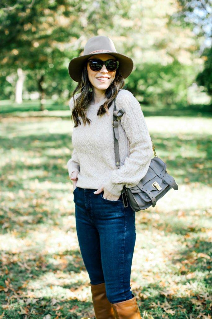 A Fall Staple: The Cable Knit Sweater - alittlebitetc