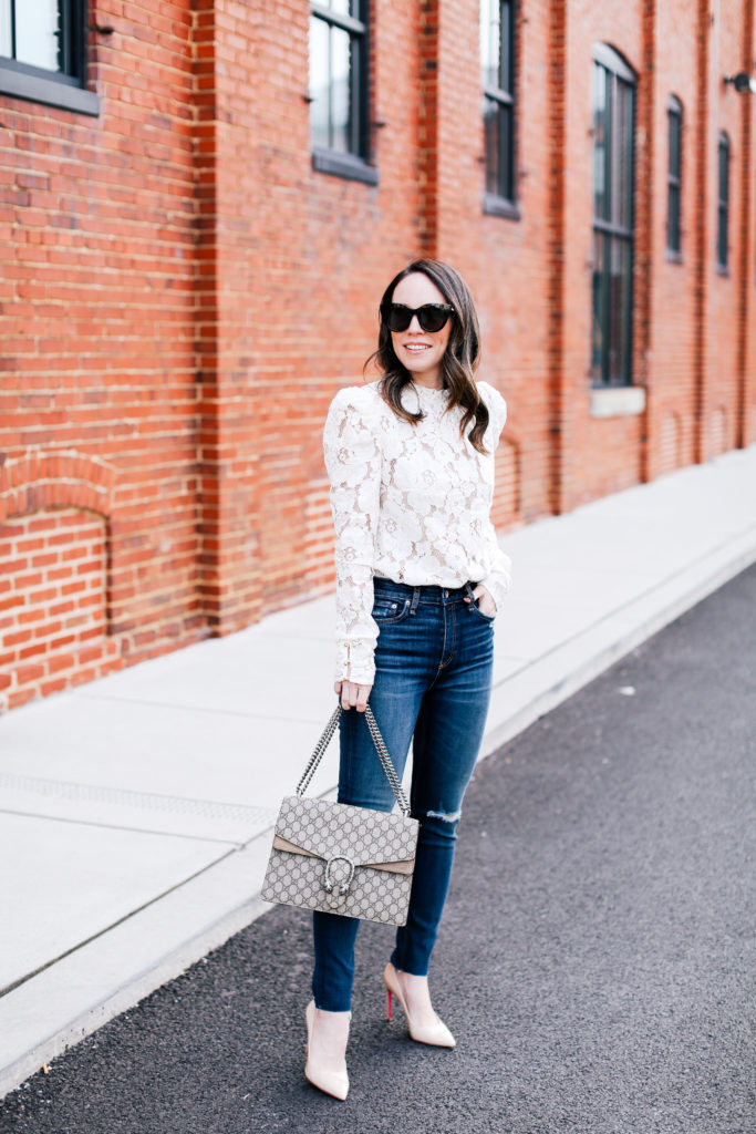 The Lace Top You Need For Spring - alittlebitetc