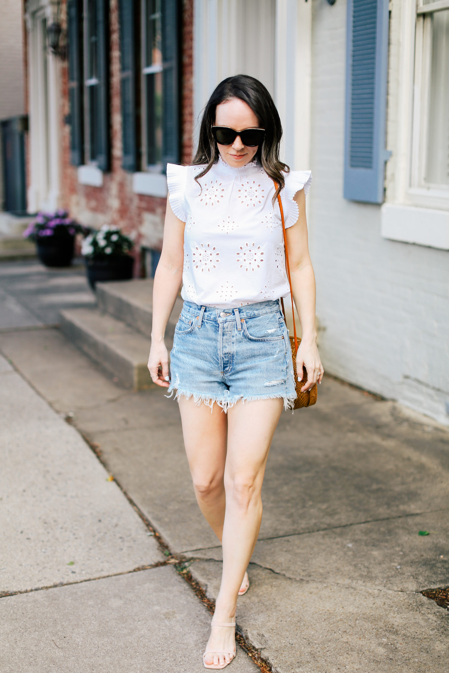 Eyelet Top {Spring & Summer Style}