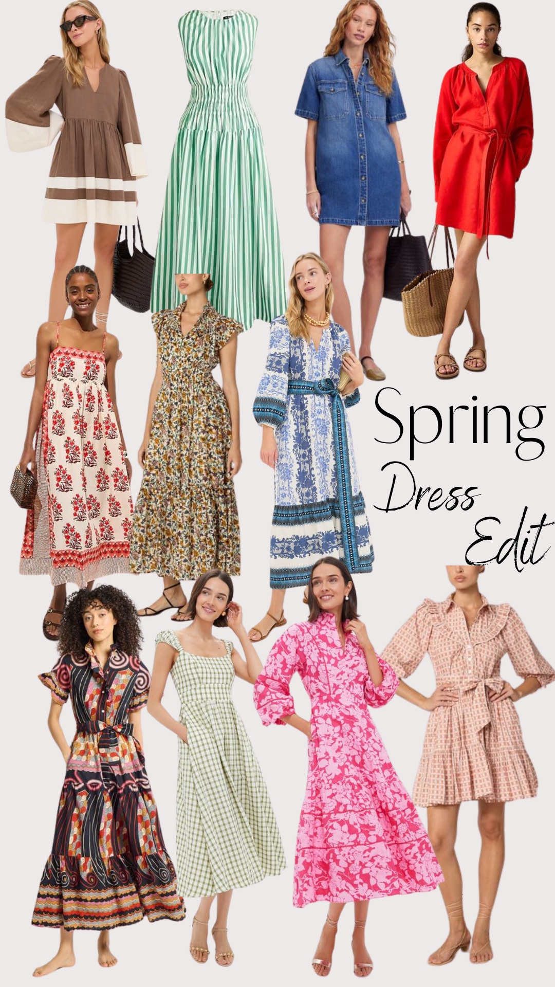 shop spring dresses Spring Dress Edit