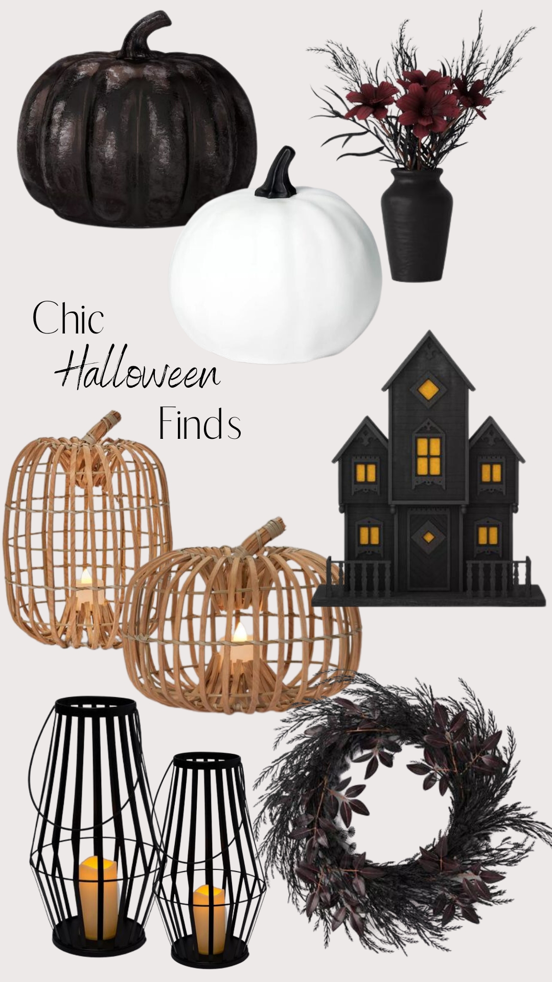 Chic Halloween Decor from Target