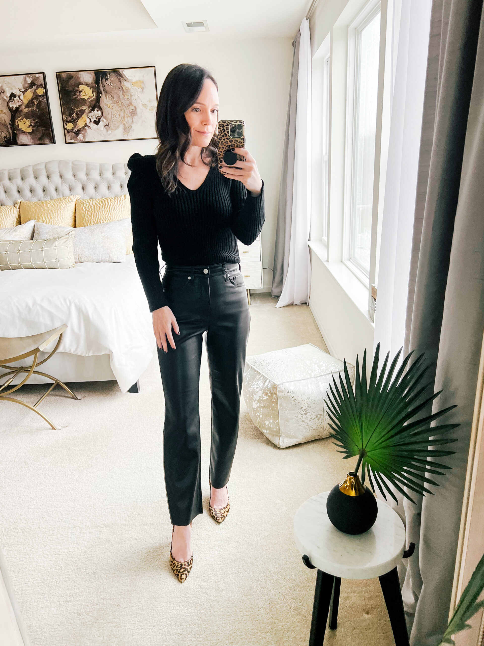 Statement Sleeve Sweater outfit