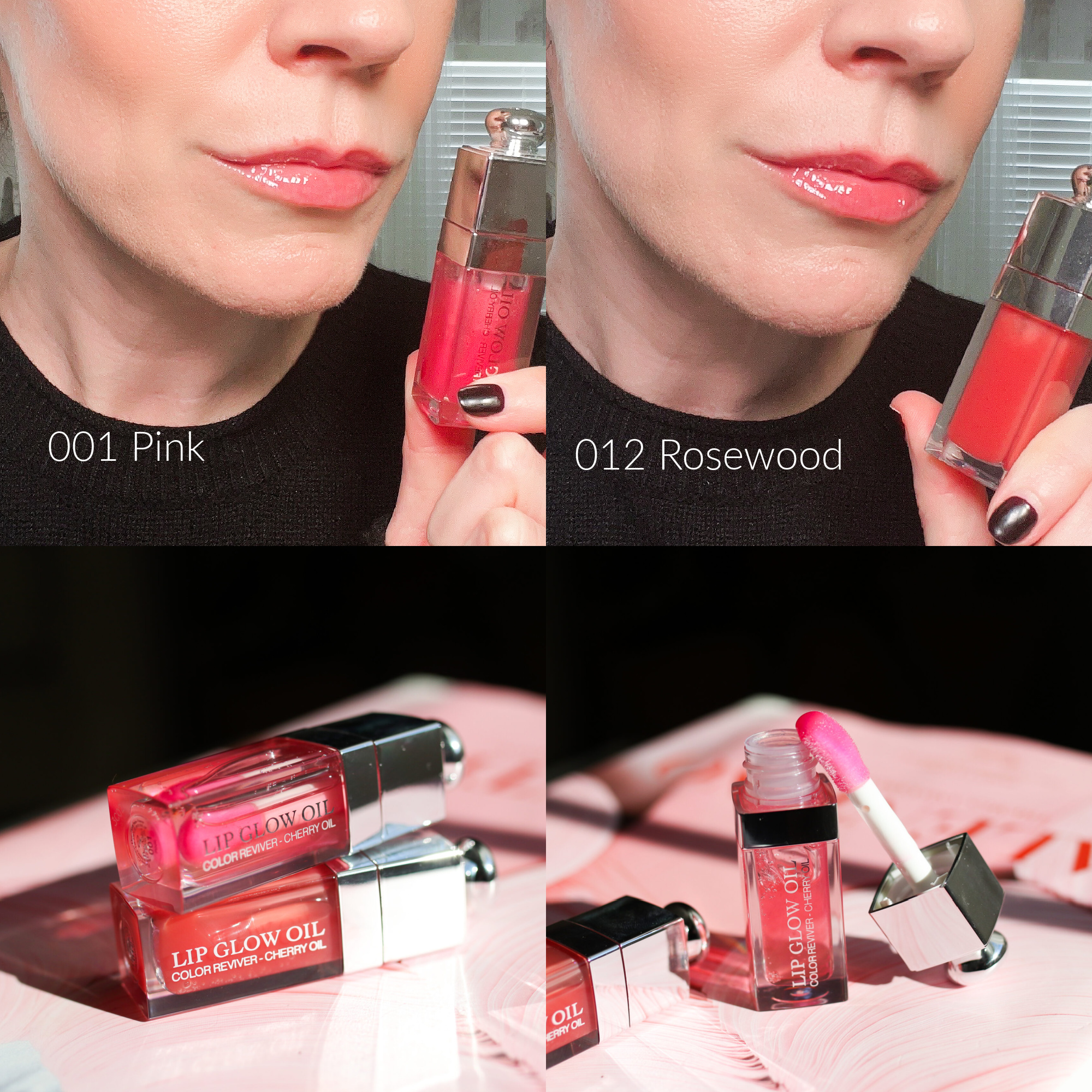 Dior Addict Lip Glow Oil Swatches Dior Addict Lip Glow Oil Swatches