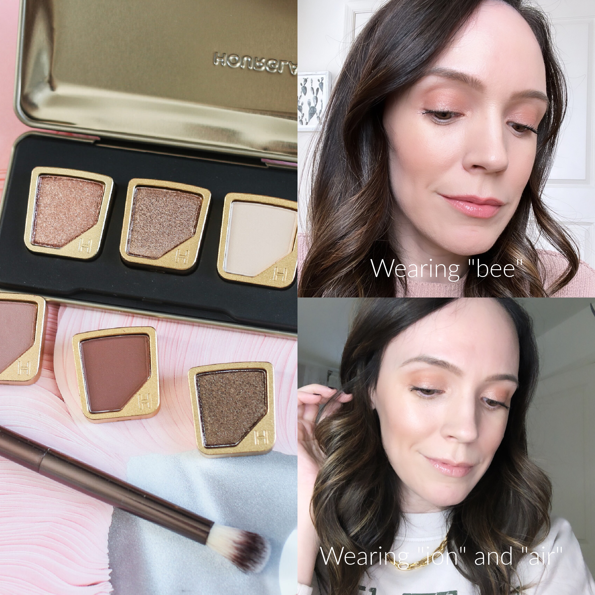 Hourglass Curator Eyeshadows neutral shades