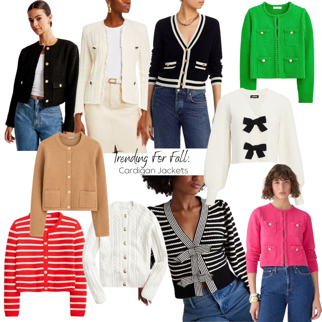 Cardigan Jackets and Tweed Jackets