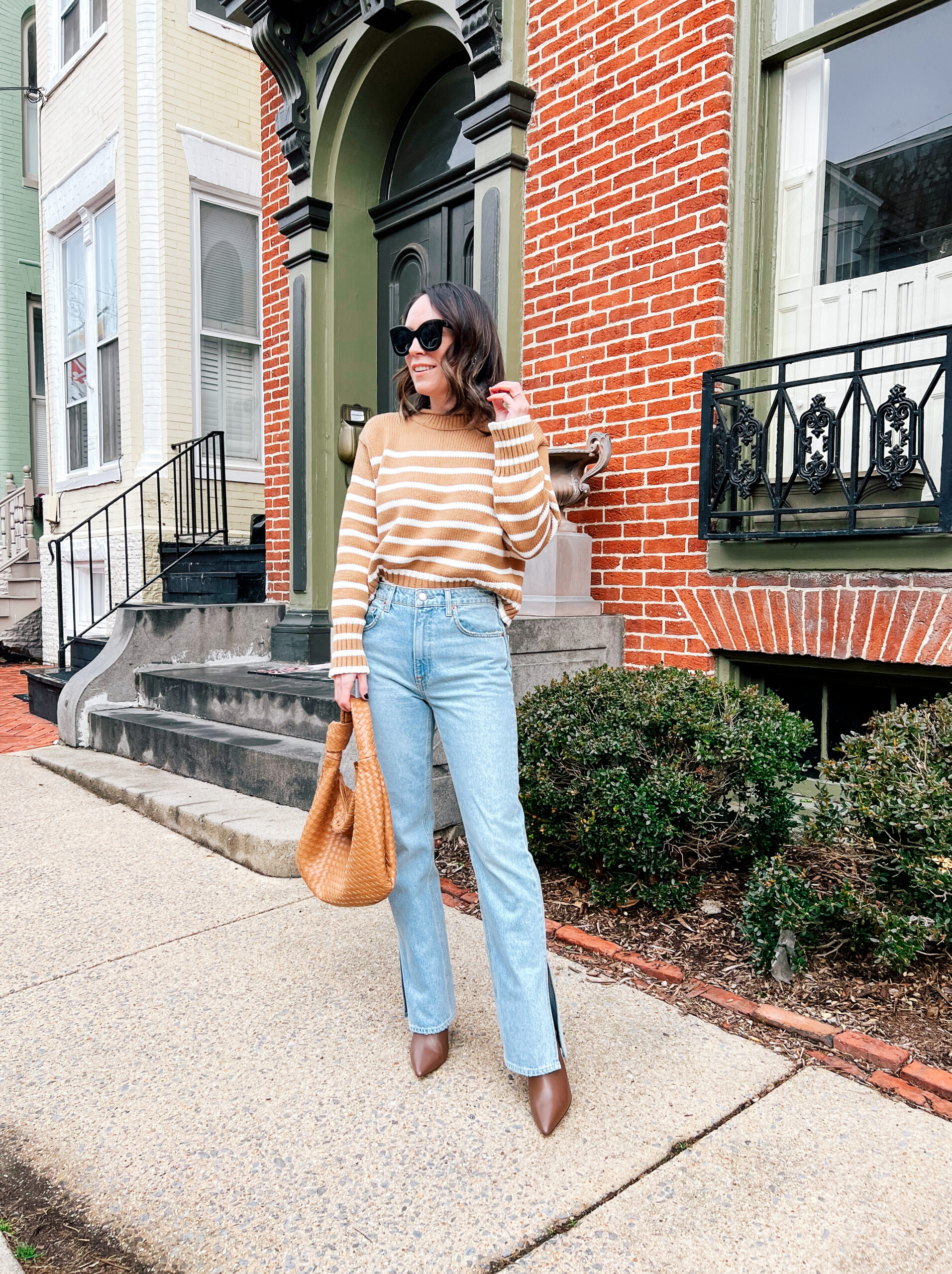 sweater and jeans outfit