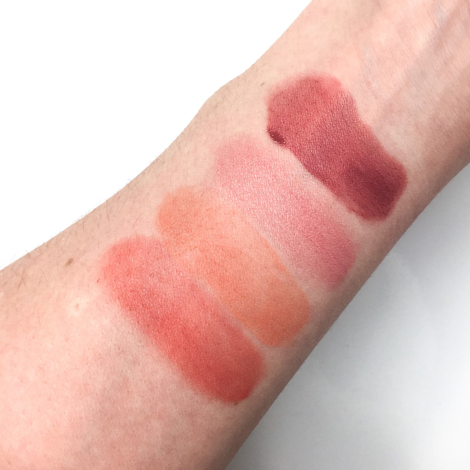 NARS Liquid Blush Swatches