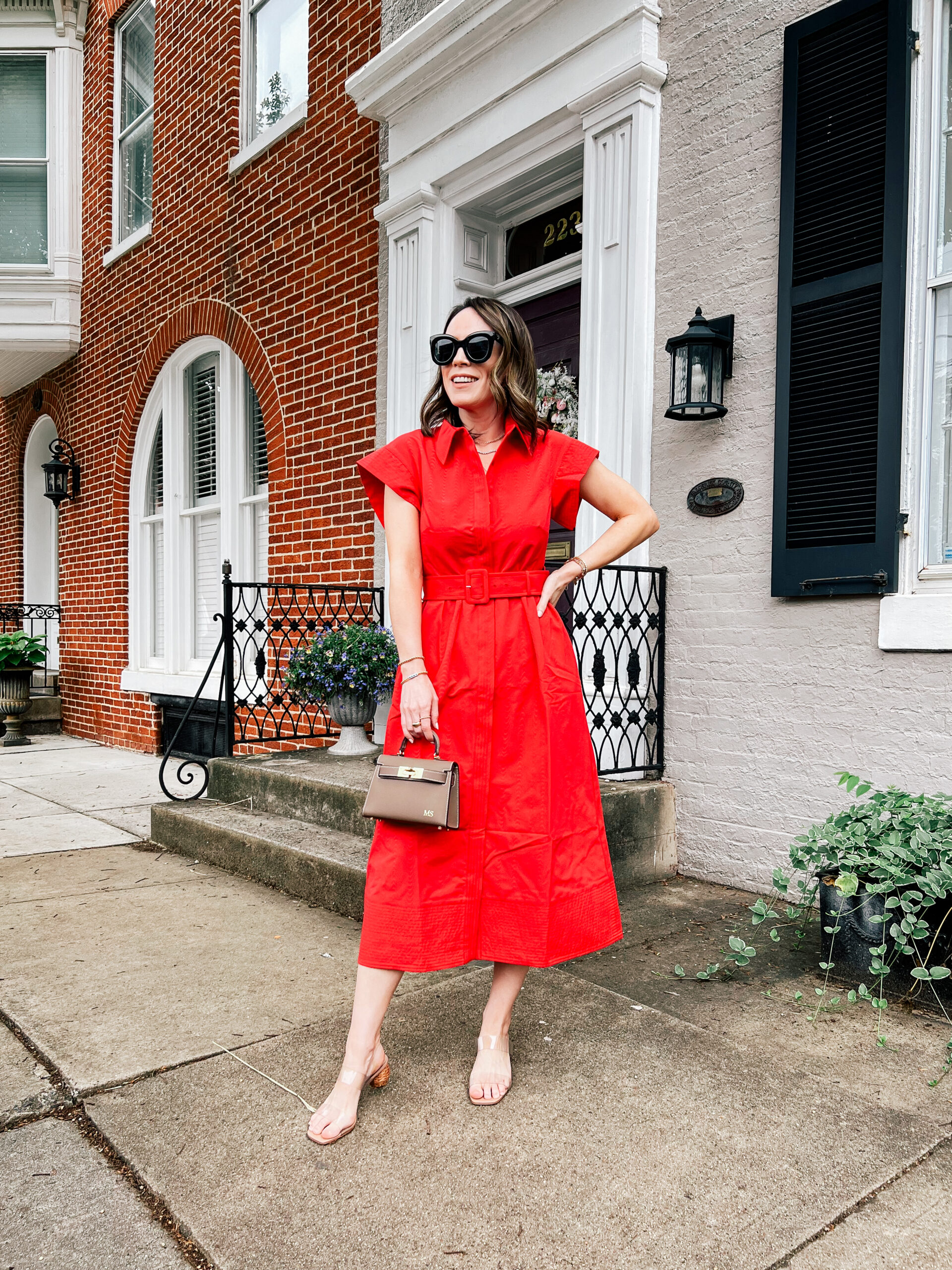 Belted Shirtdress Dressy Outfits For Women