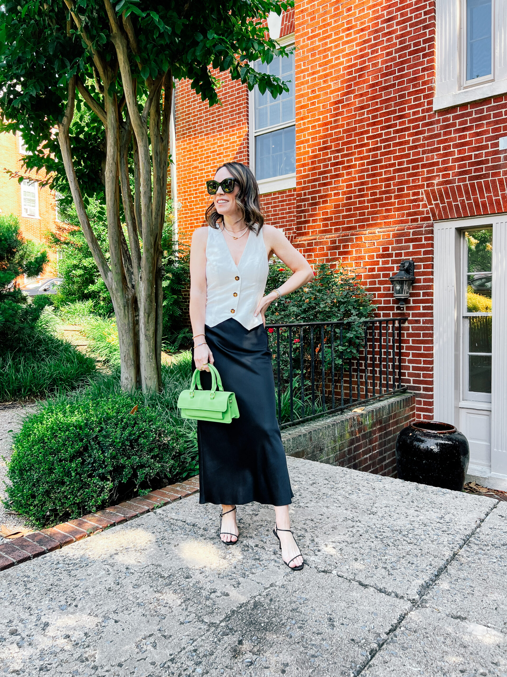 Vest with a Slip Skirt