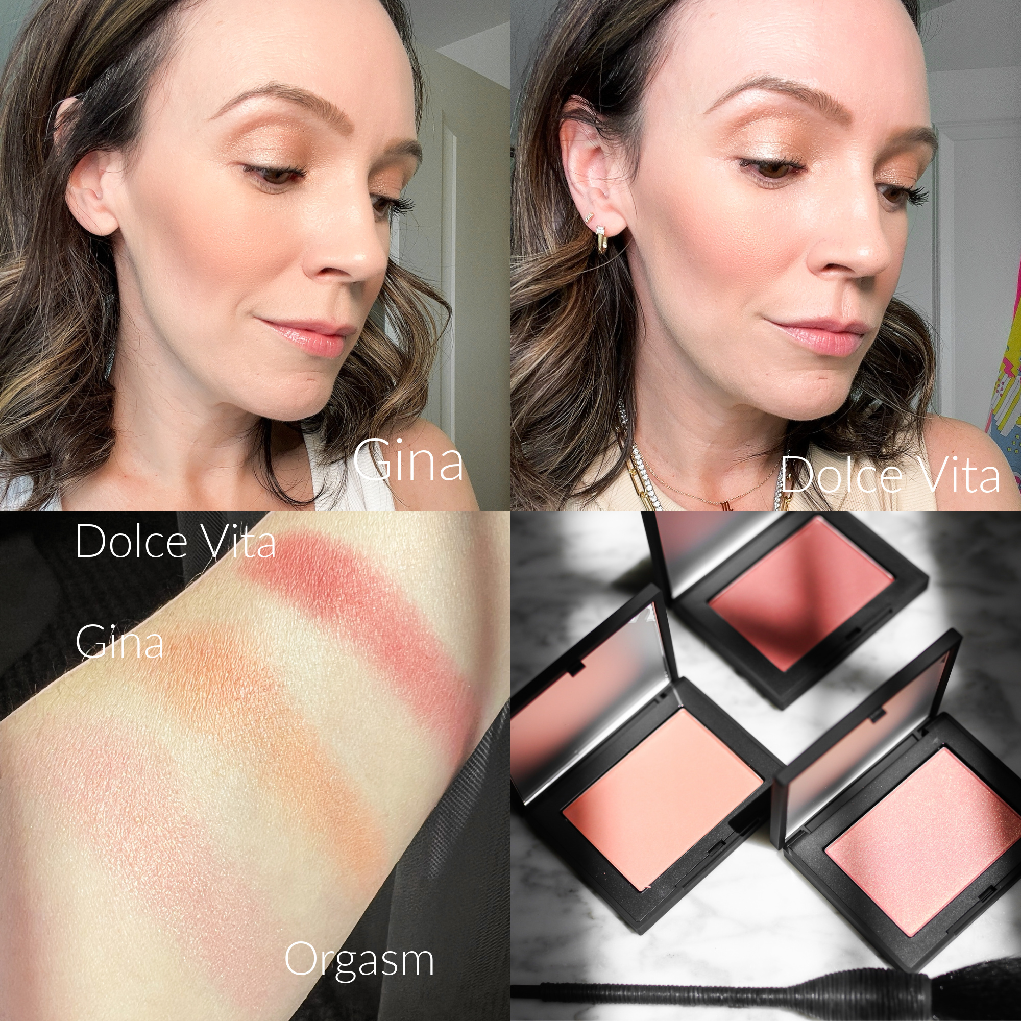 NARS Powder Blush Swatches