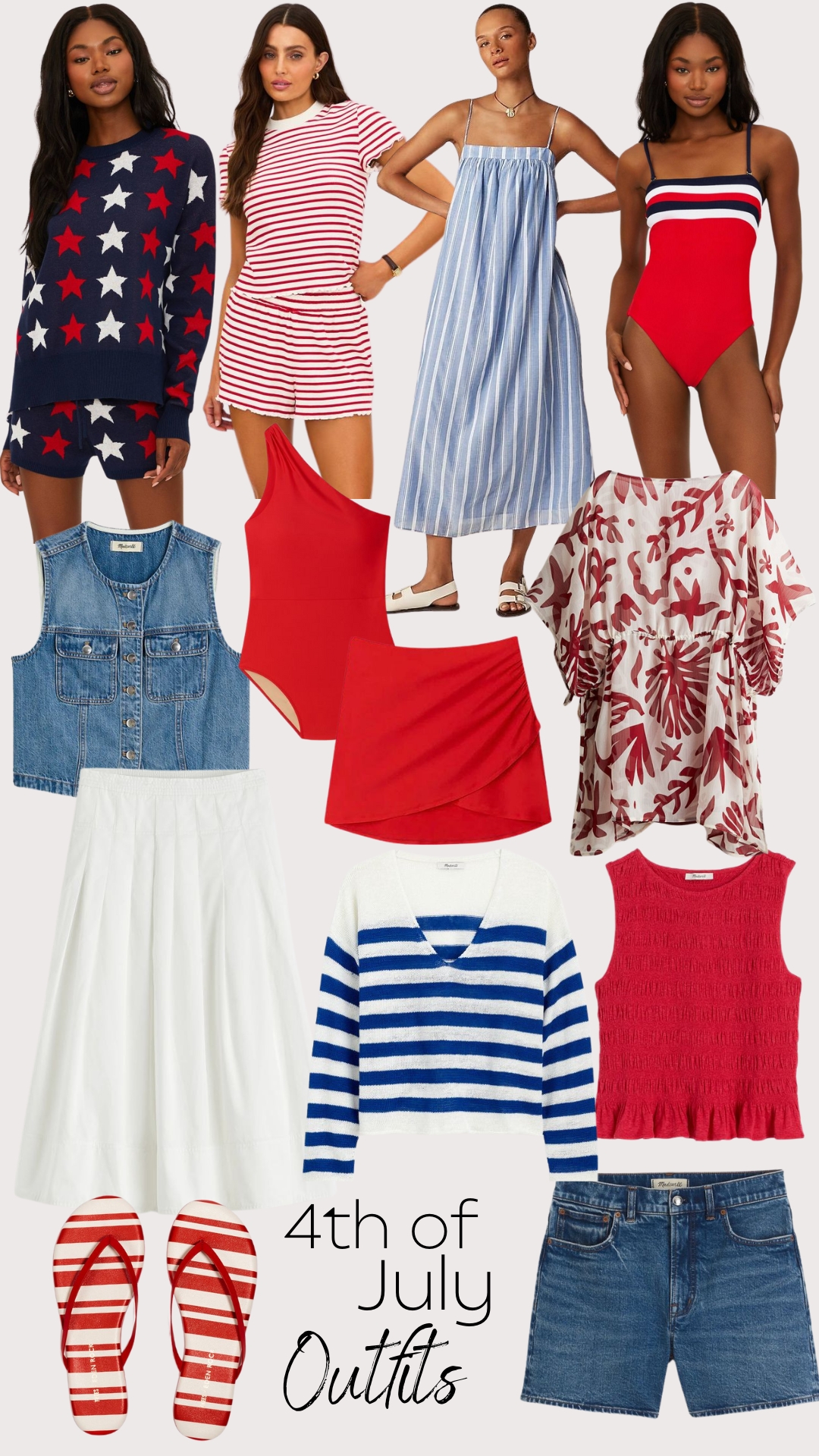 4th of July Pool Outfit Ideas