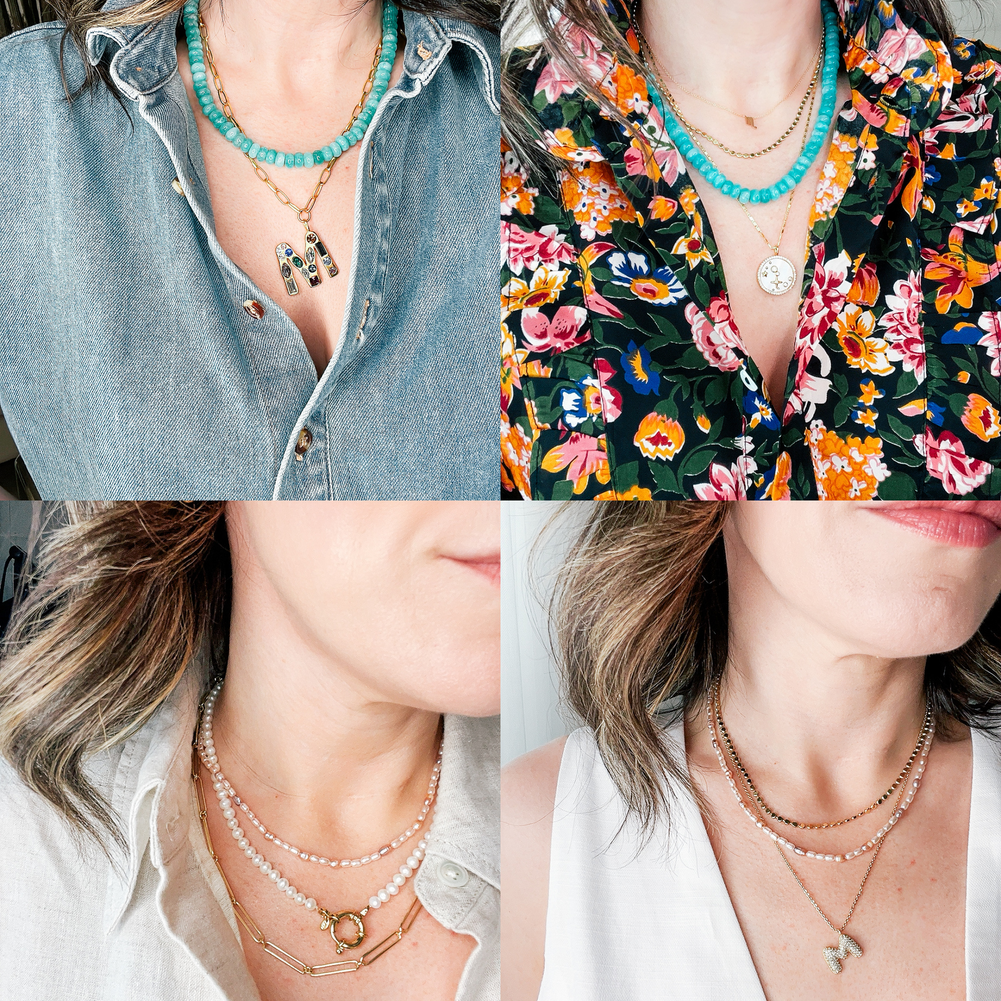 Necklace Layering Ideas