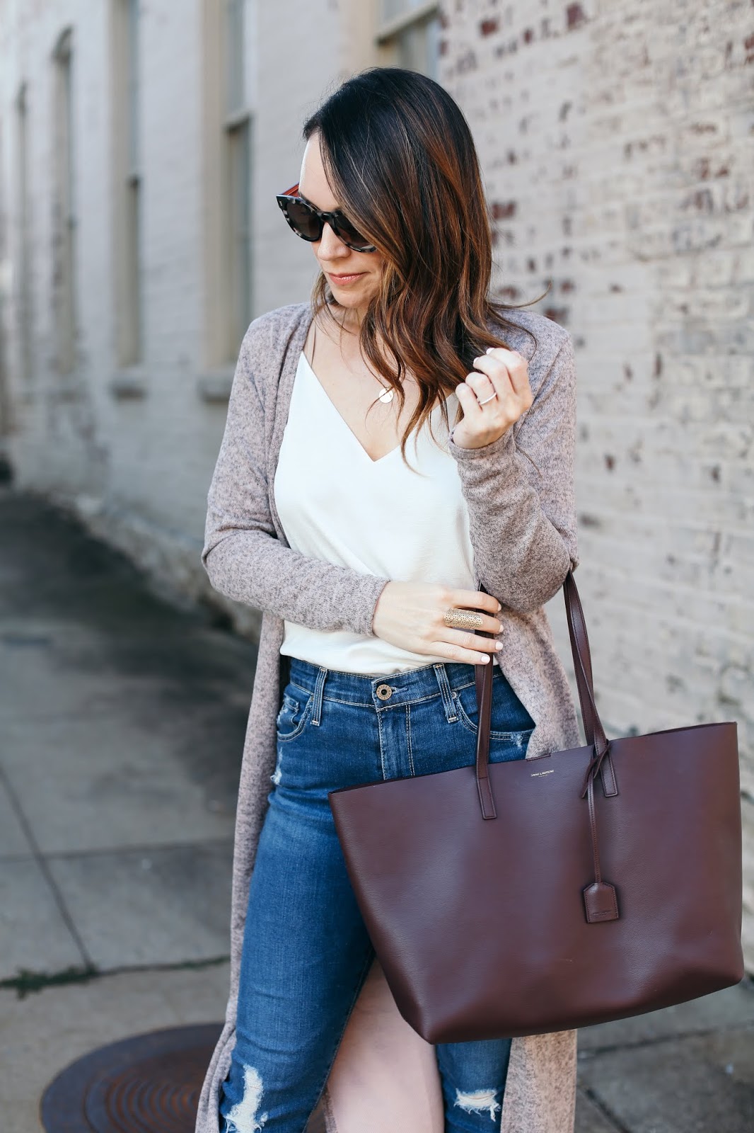 Duster Cardigan outfit inspo