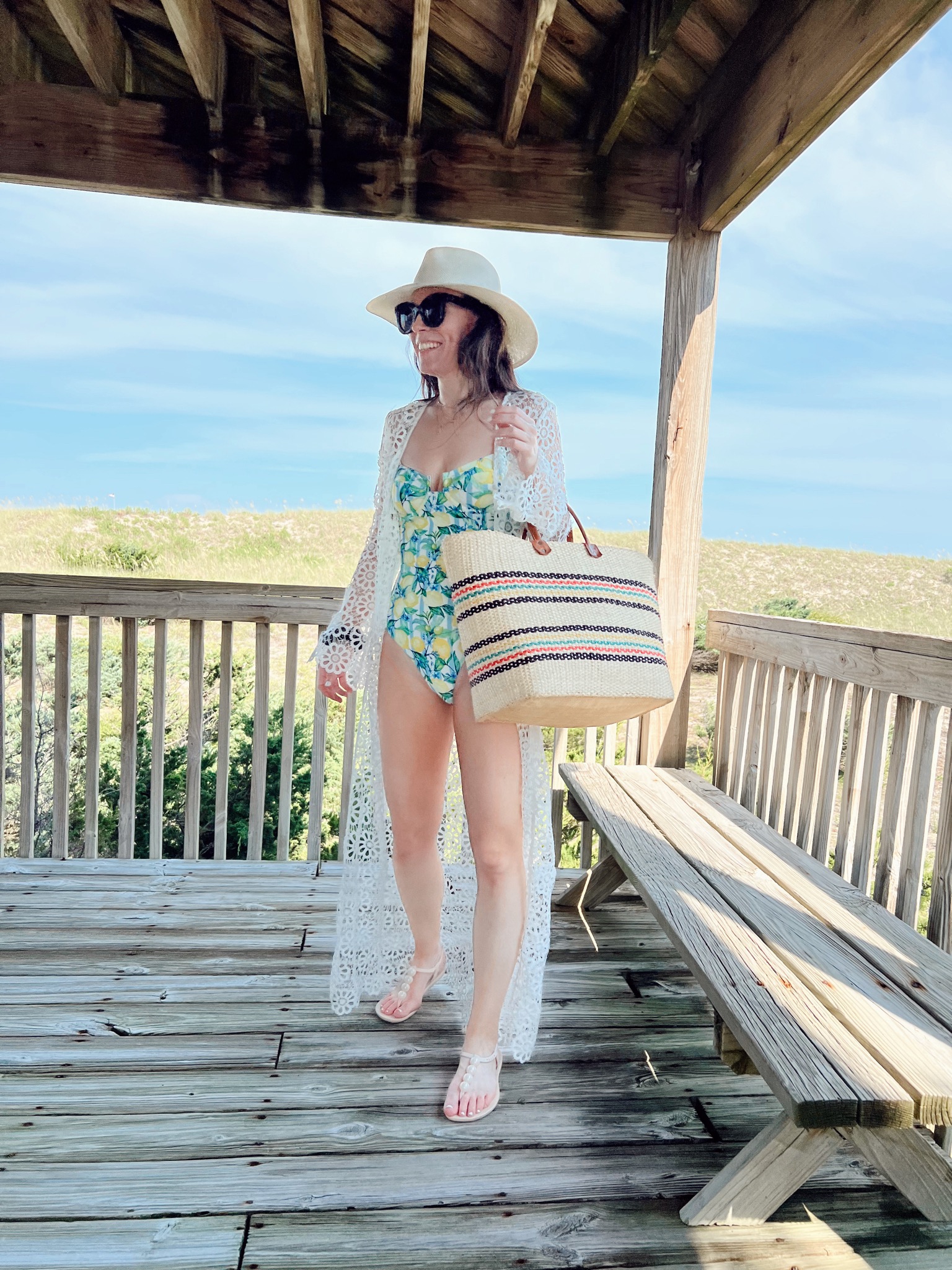 lace Swimsuit Coverup