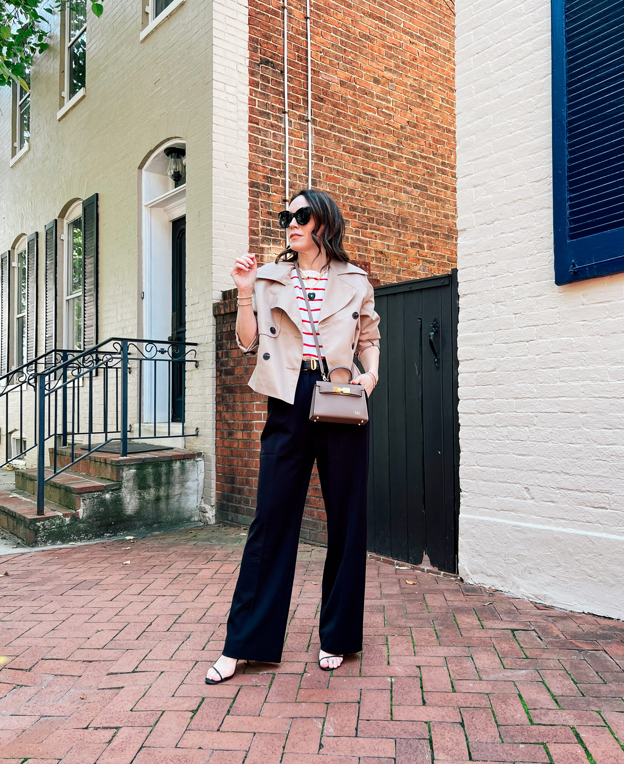 Strappy Sandals Shoes to Wear with Wide-Leg Pants