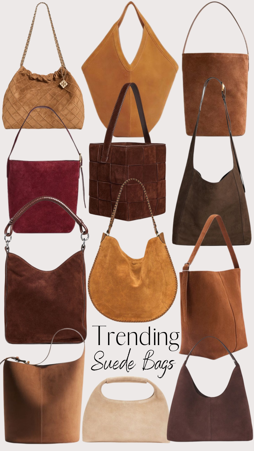 Trending for Fall: Suede Bags