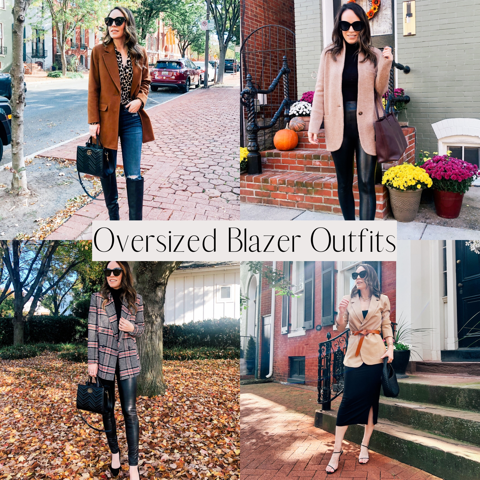 Oversized Blazer Outfits