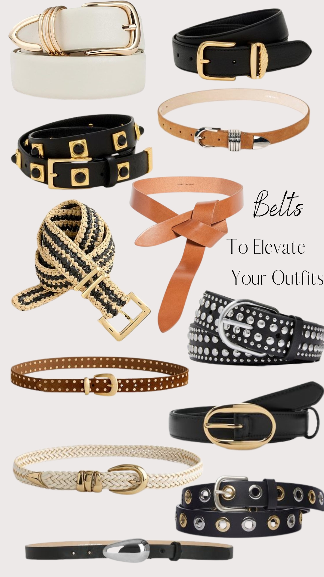 Belts To Elevate Your Outfits