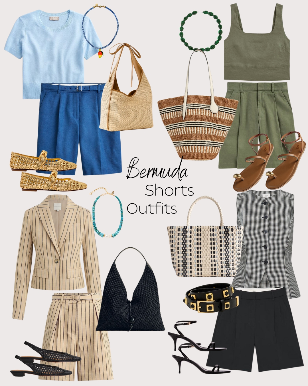 How to Wear Bermuda Shorts?