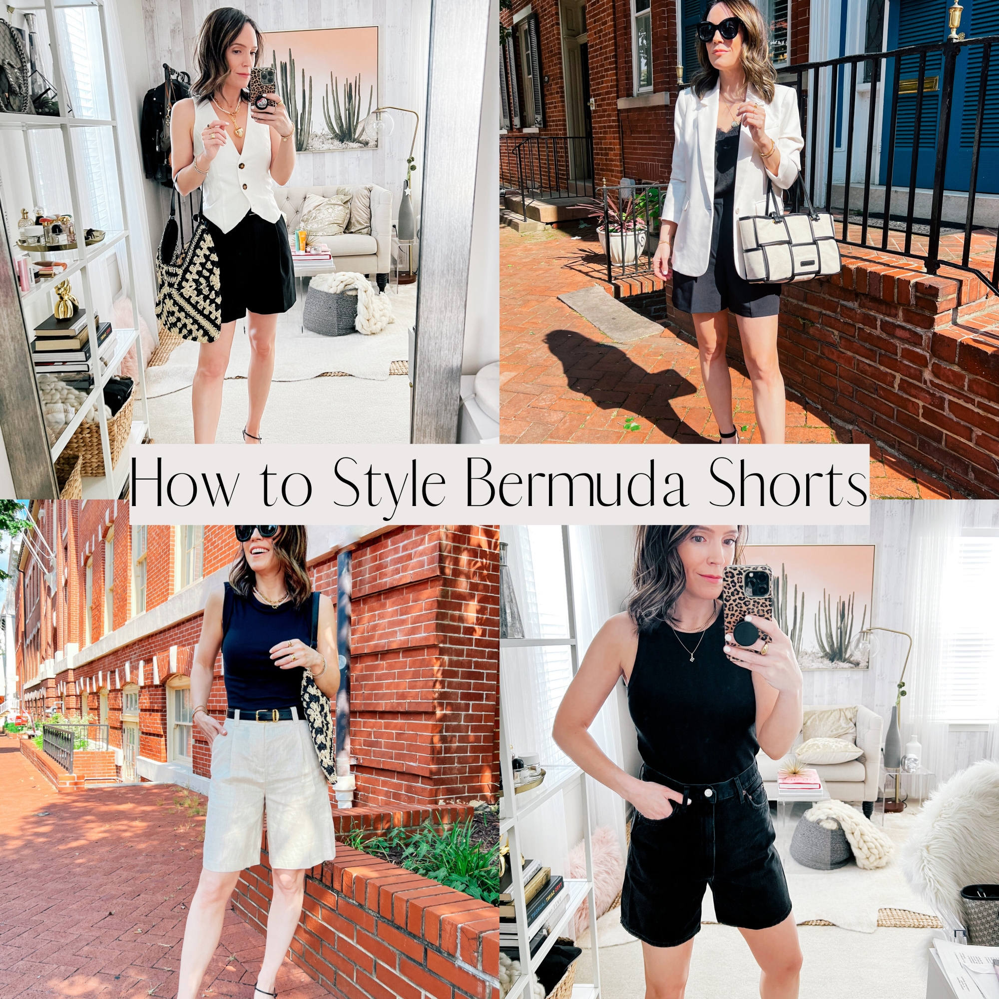 How to Style Bermuda Shorts