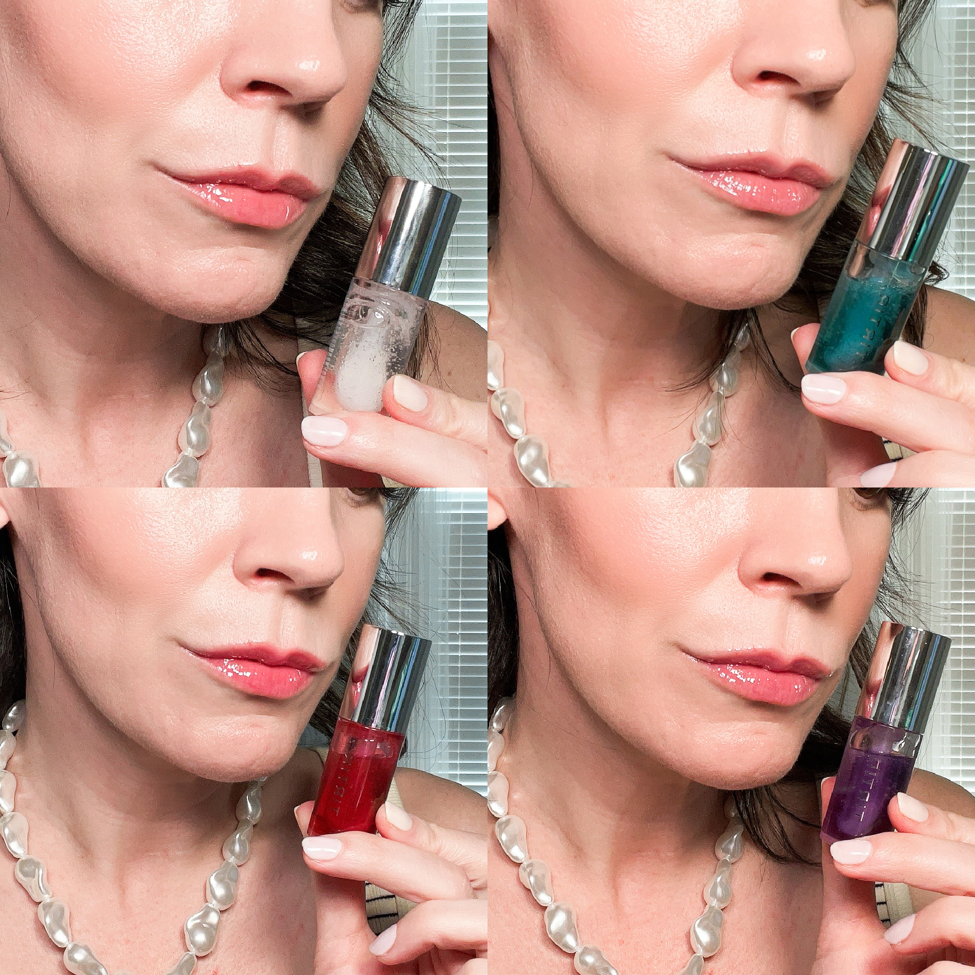 TirTir Lip Oil swatches