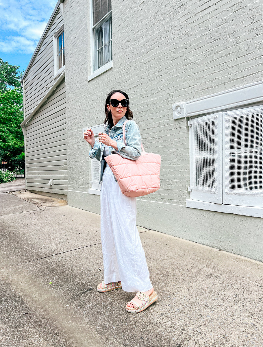 Vee Collective puffy bag