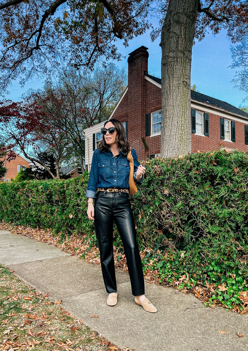 Denim Shirt fall look Denim Shirt | The Fall Pieces I Plan on Rewearing This Year