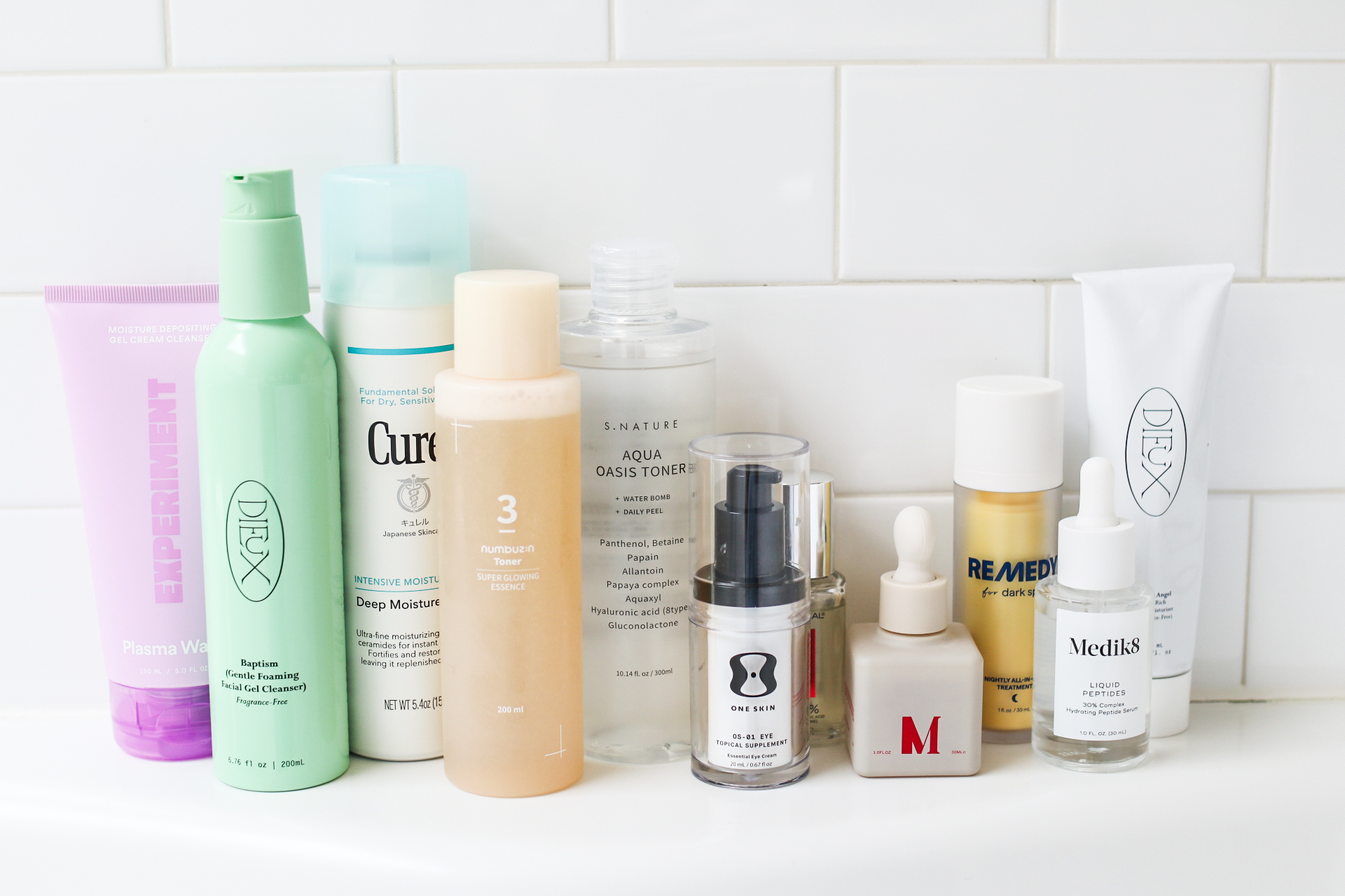 Evening skincare routine