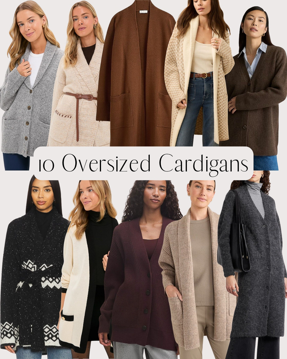 Oversized Cardigans For Fall
